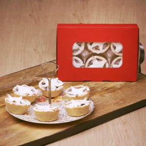 Christmas-fruit-mince-boxed-tarts-display-Christmas-Pudding-Factory